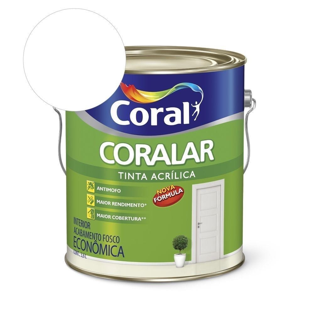 Tinta Coral Branco Neve: Qualidade e Economia!