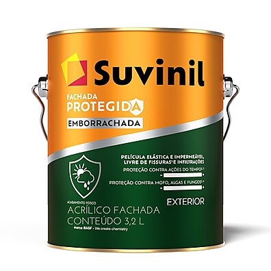 Tinta Emborrachada Suvinil: Proteção Total 8 Anos!