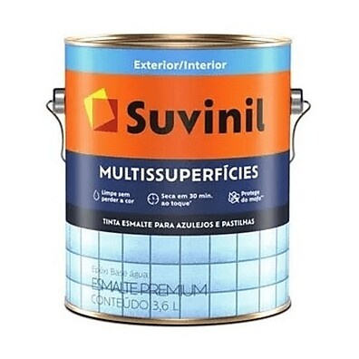 Tinta Epóxi Esmalte Suvinil 3,6L: Renove Superfícies com Fácil Aplicação