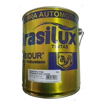 Tinta PU Brasilux: Branco Puro, Durabilidade 3x1