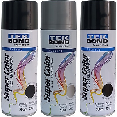 Tinta Spray Alta Temperatura: Resista a 600°C!