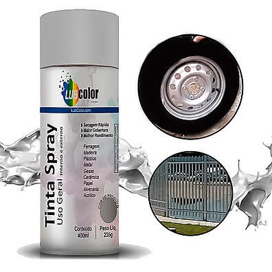 Tinta Spray Alumínio: Brilho e Proteção!