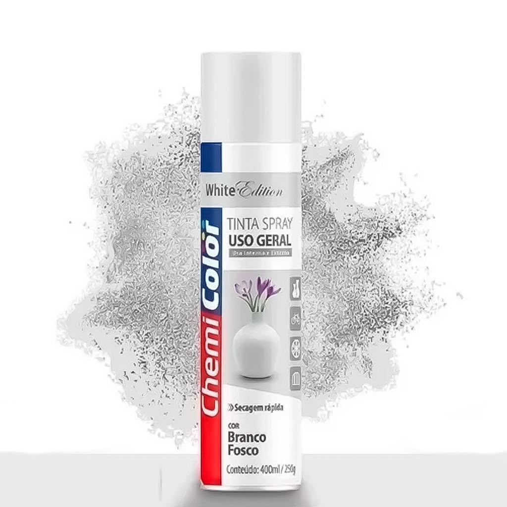 Tinta Spray Branco Fosco: Renove Fácil!