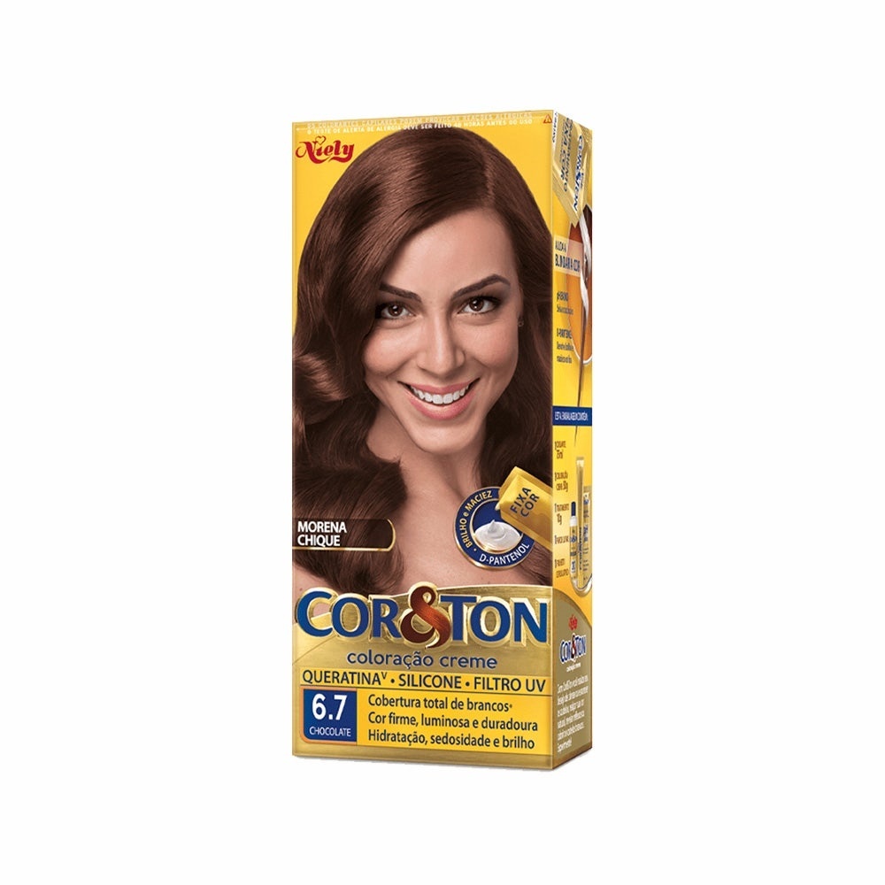 Tintura Chocolate Cor & Ton: Cabelos Radiantes!
