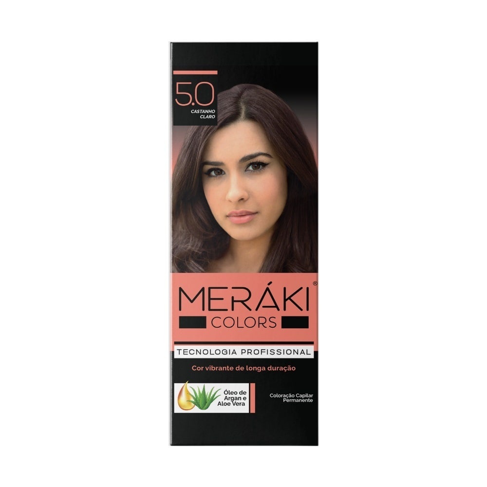 Tintura Meráki Color 5.0 Castanho Claro: Cabelos Radiantes!