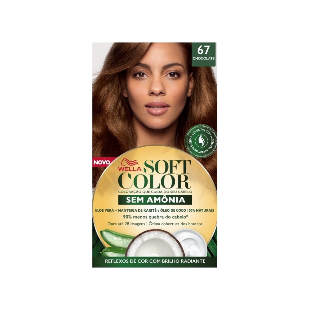 Tintura Soft Color Chocolate: Cabelo Radiante e Saudável
