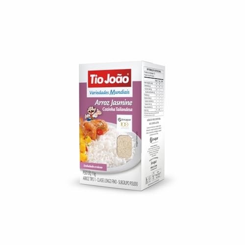 Tio João Arroz Jasmine Variedades Mundiais -1Kg