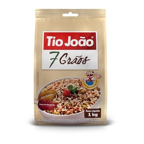 Arroz 7 Grãos com Quinoa Tio João 1kg