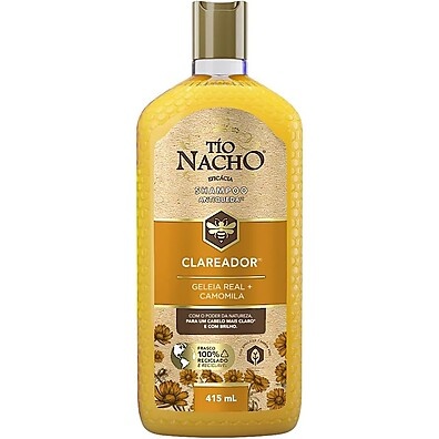 Tio Nacho Antiqueda Clareador: Cabelos Fortes e Radiantes!