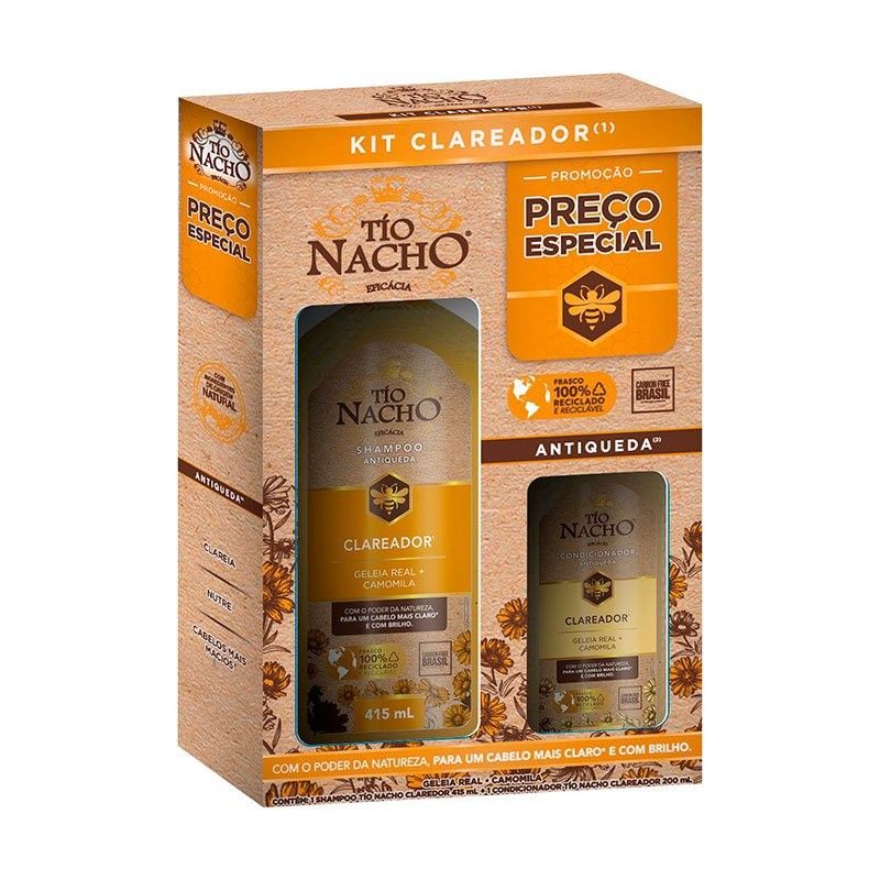Tio Nacho: Clareie e Revitalize Seus Cabelos!