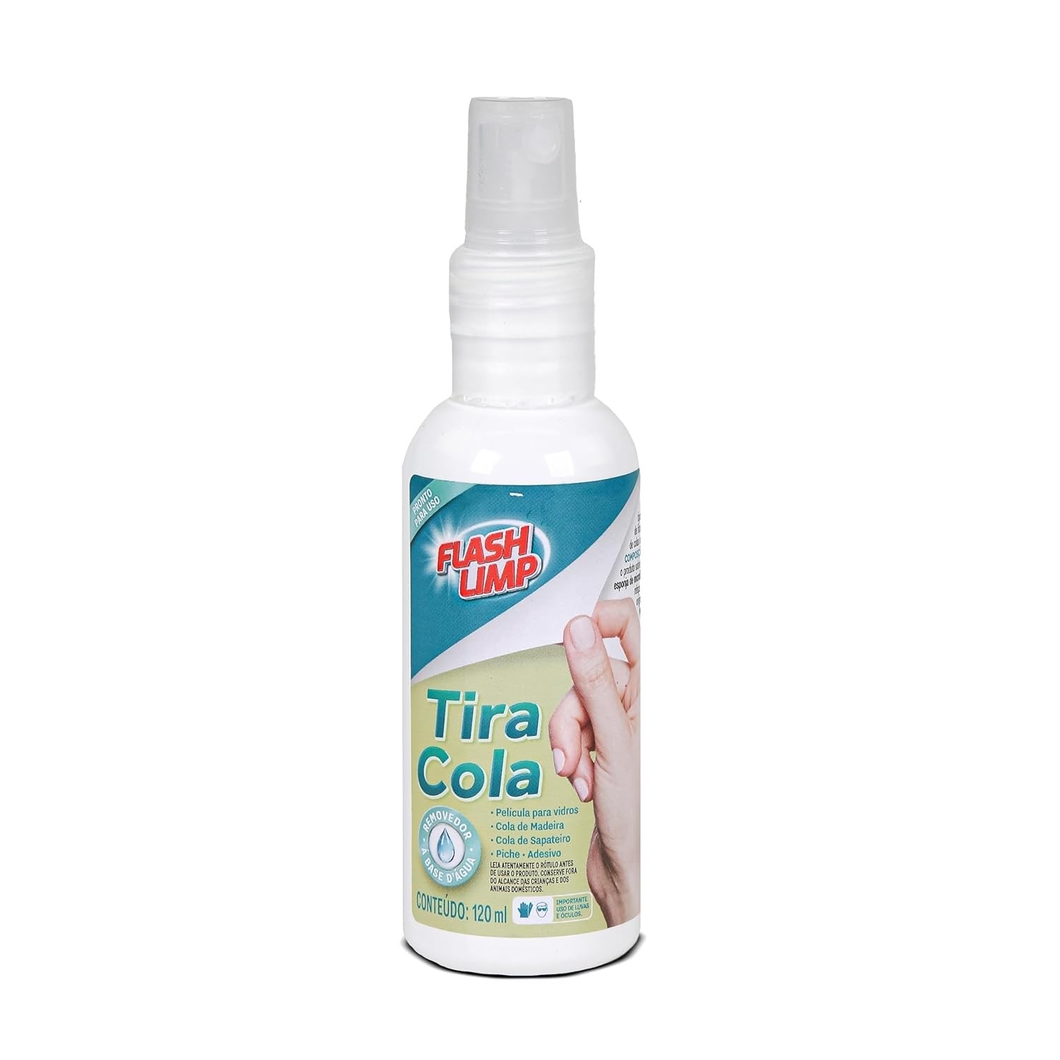 Tira Cola da Flash Limp 120ml - Removedor de Cola Versátil e Eficiente