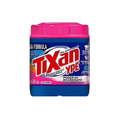 Tira Manchas em Pó O2 420g Tixan Ypê – Limpeza Profunda em Roupas Brancas e Coloridas