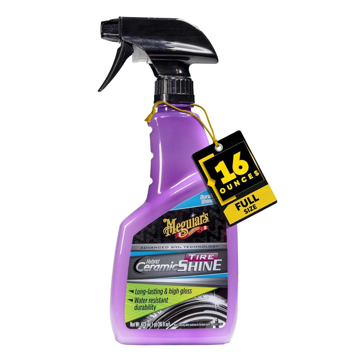 Meguiar's Hybrid Ceramic Tire Shine: Brilho Duradouro e Proteção para Seus Pneus