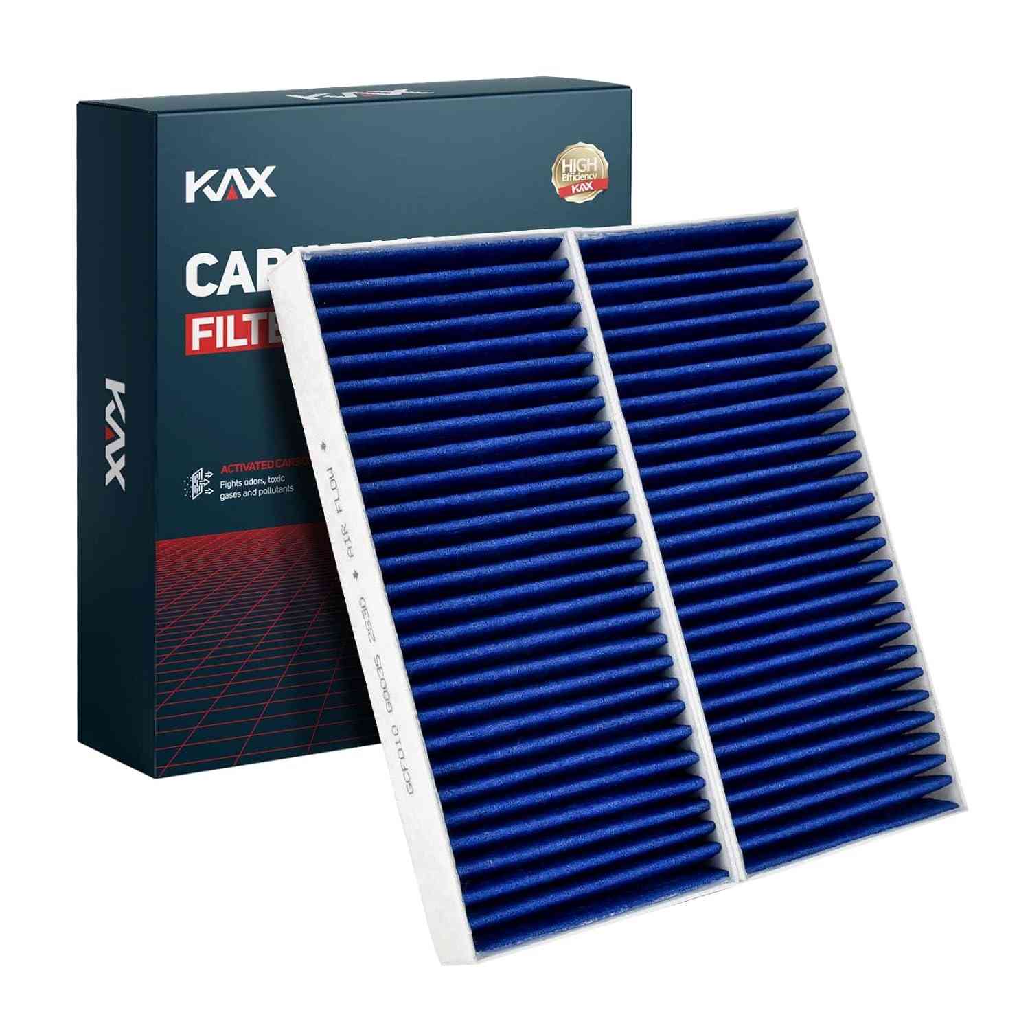 KAX Filtro de Ar de Cabine com Carvão Ativado para Nissan Armada e Titan (Pacote com 2)