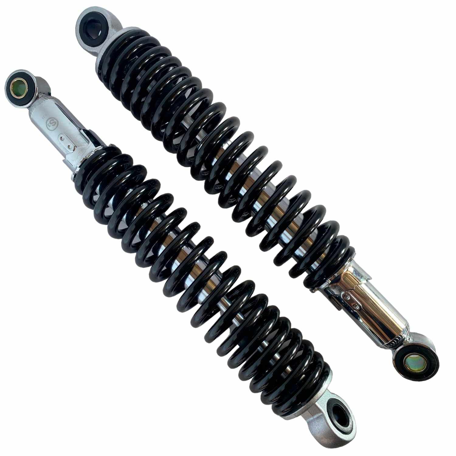 Amortecedores Cromados SmartFox com Regulagem para Honda CG 150 Titan EX ESD e 160 - Par