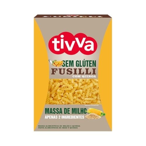 Tivva Fusilli Quinoa Sem Gúten 500G