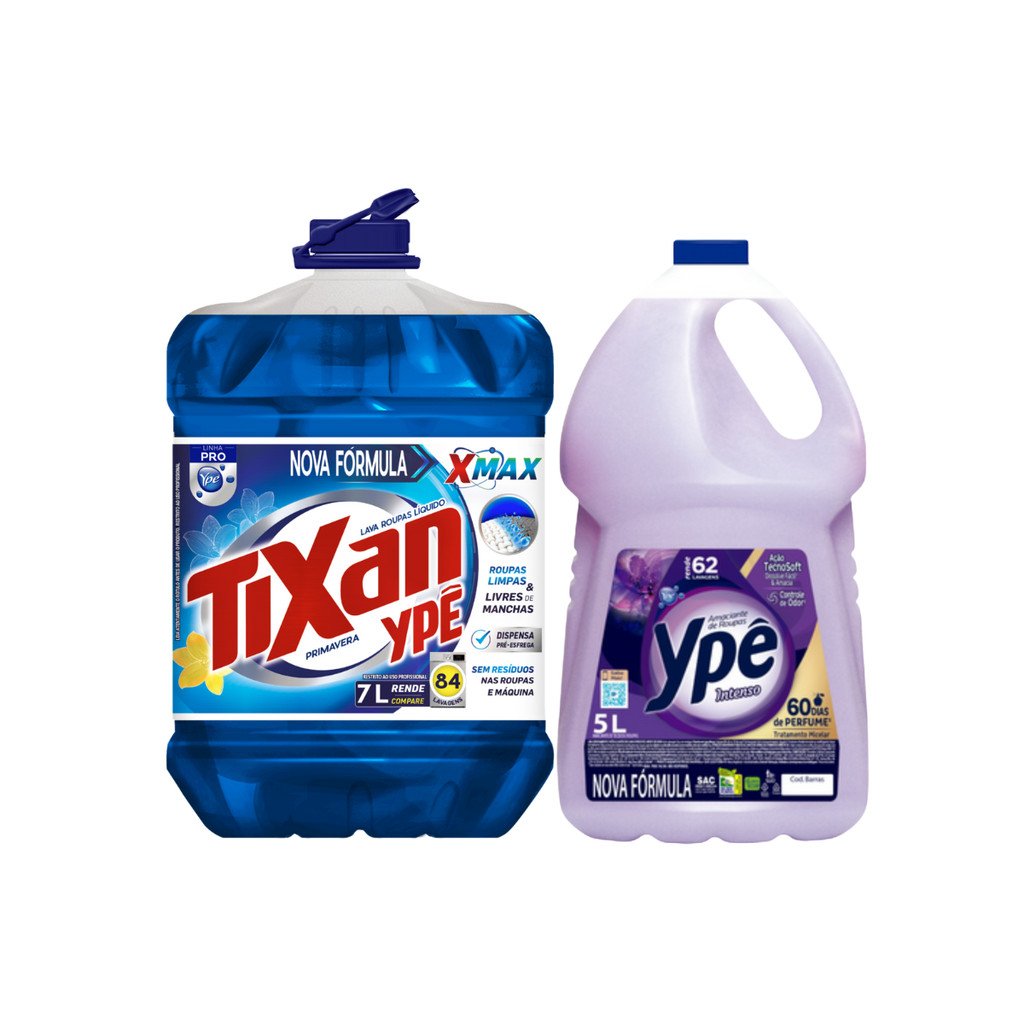 Tixan Ypê + Amaciante: Limpeza Impecável!