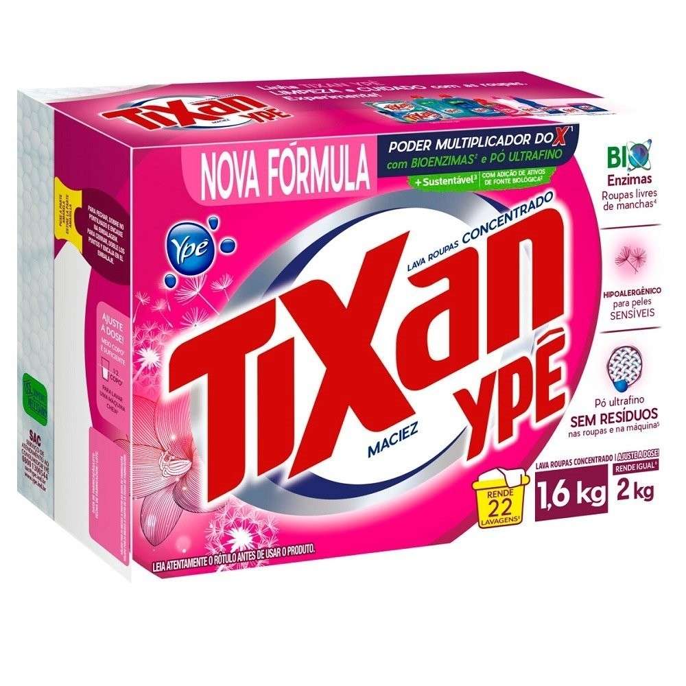 Tixan Ypê Maciez: 9kg de Limpeza Imbatível!