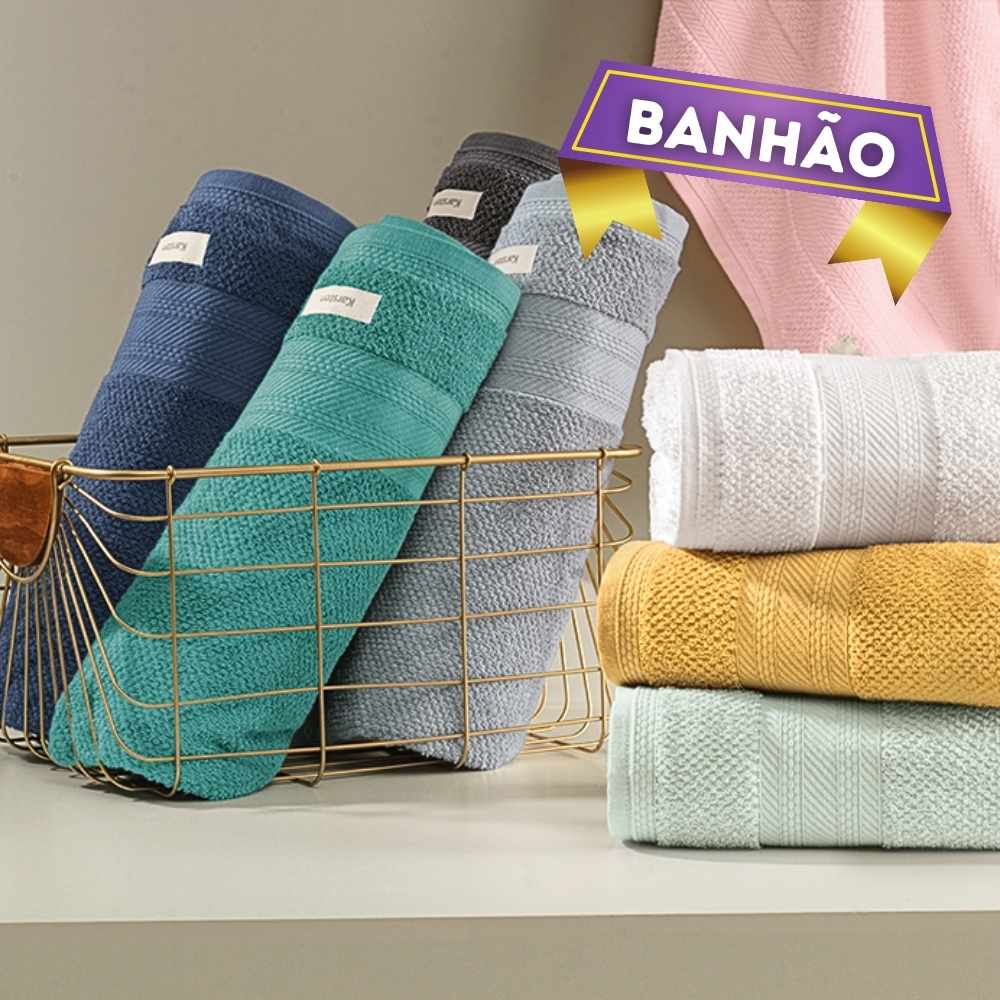 Toalha Banhão Karsten: Conforto e Qualidade!