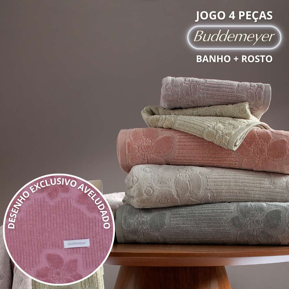 Toalha Buddemeyer Lollipop: Conforto e Absorção!