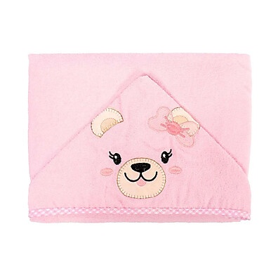 Toalha com Capuz Ursa Bublim: Conforto e Fofura!