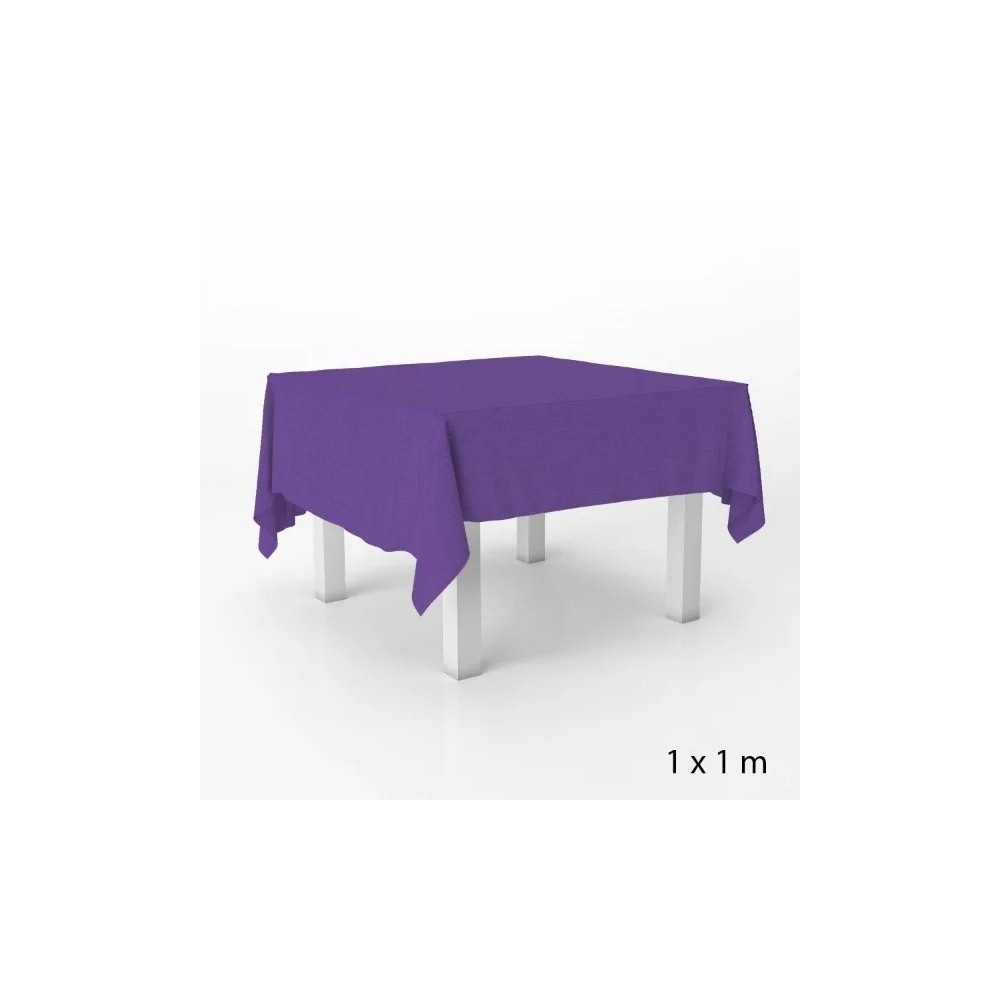 Toalha de Mesa TNT Roxo: 5 Unidades para Festas!