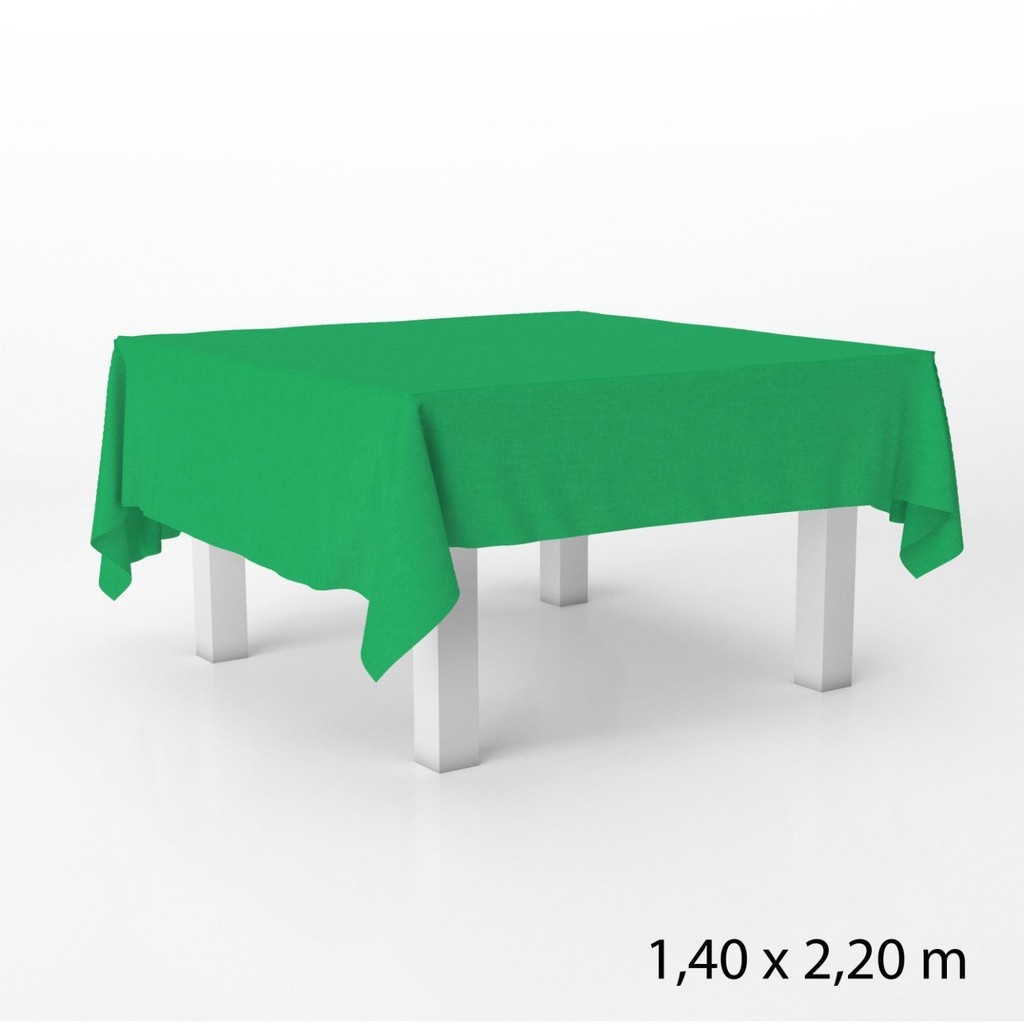 Toalha de Mesa TNT Verde Bandeira: Decore Fácil!