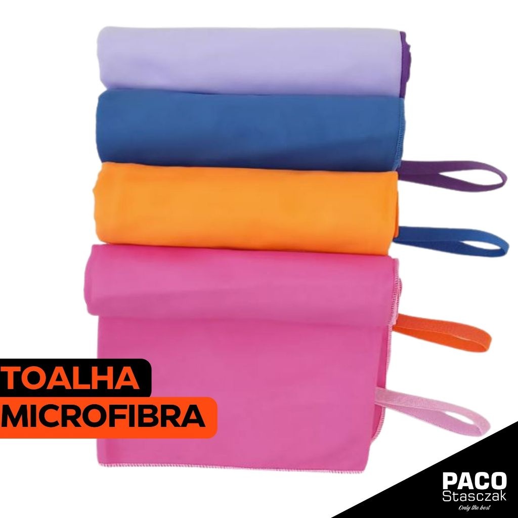 Toalha de Microfibra para Natação: Secagem Rápida e Multiuso