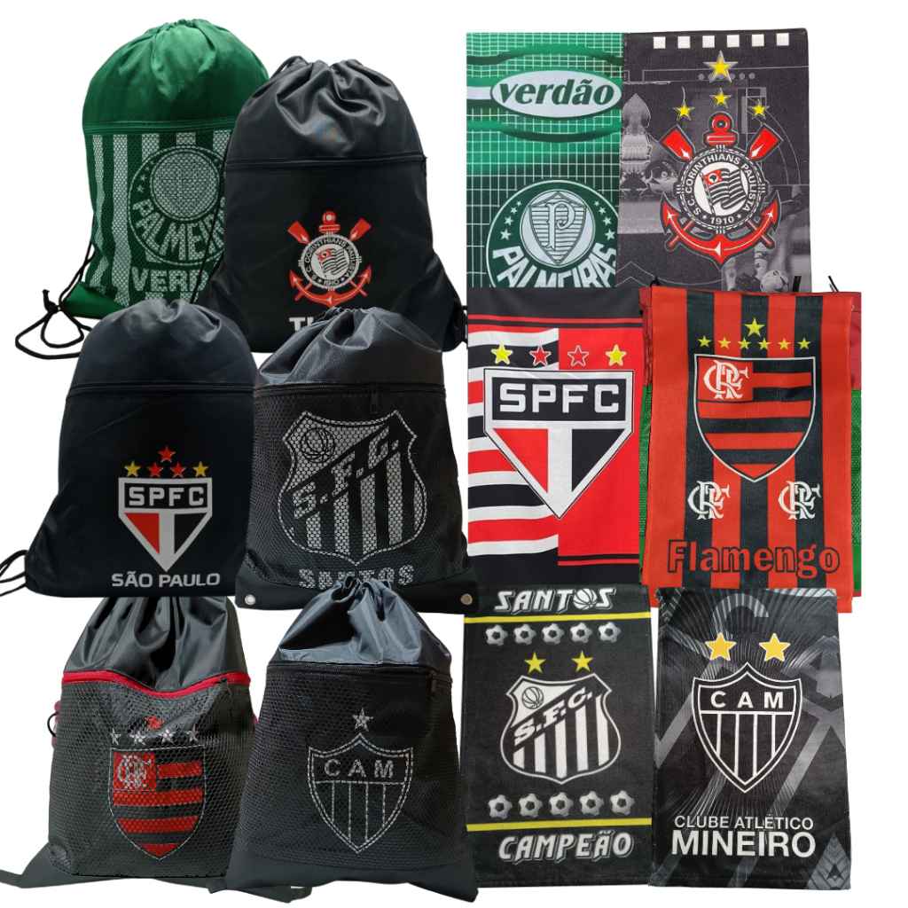 Kit Futebol Menino: Mochila + Toalha
