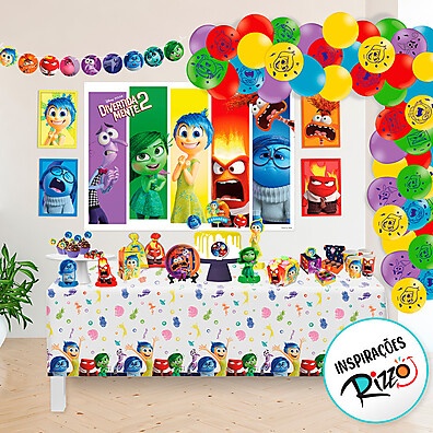 Toalha Plástica Divertidamente 2: Festa Mais Alegre!