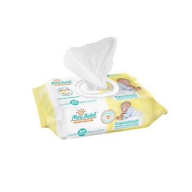 Toalha Umedecida Meu Bebê RN – Cuidado Suave para o Bebê desde o 1º Dia