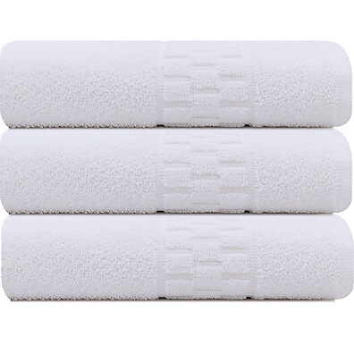 Toalhas de Banho Profissional: Kit 3 Unidades 75x140cm