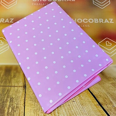 Toalhas de Mesa Poá Rosa/Branco: Elegância para Festas!