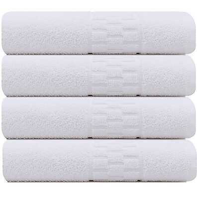 Toalhas de Rosto Profissional: Kit 4 Unidades 48x80cm