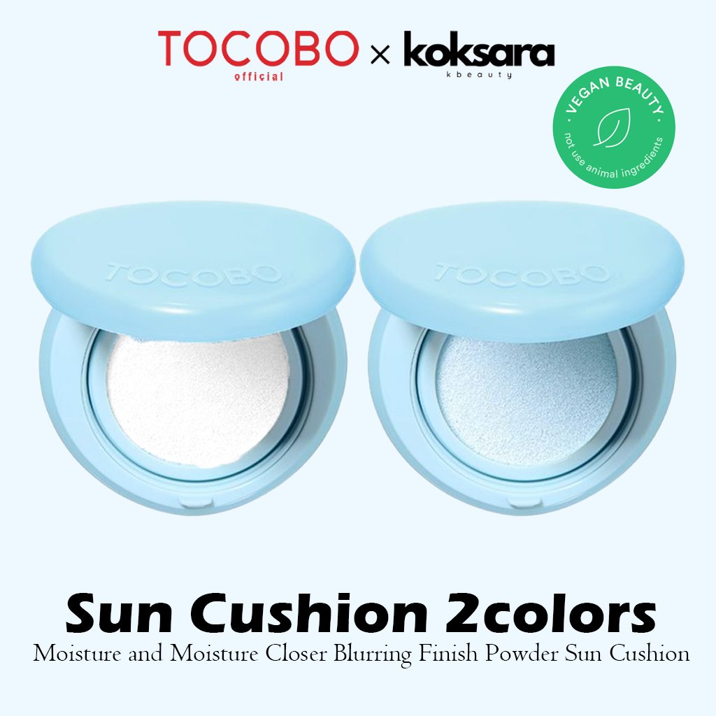 Tocobo Blur Finish Sun Cushion: Pele Perfeita e Proteção