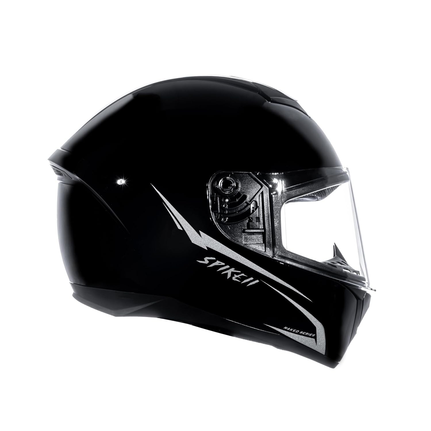 Capacete Peels Spike 2 NKD Preto Brilhante: Segurança e Estilo para Todos os Motociclistas