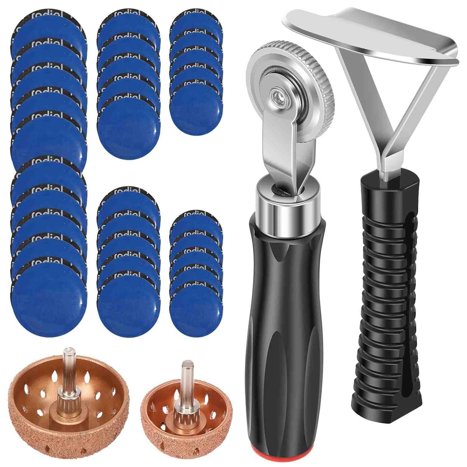 Kit Remendo Pneu LZVXTYM 66 Peças: Reparo Rápido e Duradouro para Todos os Veículos