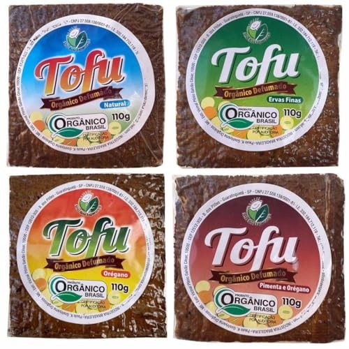 Kit 4 Tofu Defumado Orgânico 110g Certificado