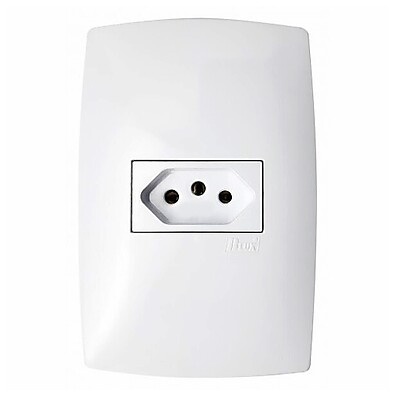Tomada 20A Horizontal Blux Home: Design e Segurança