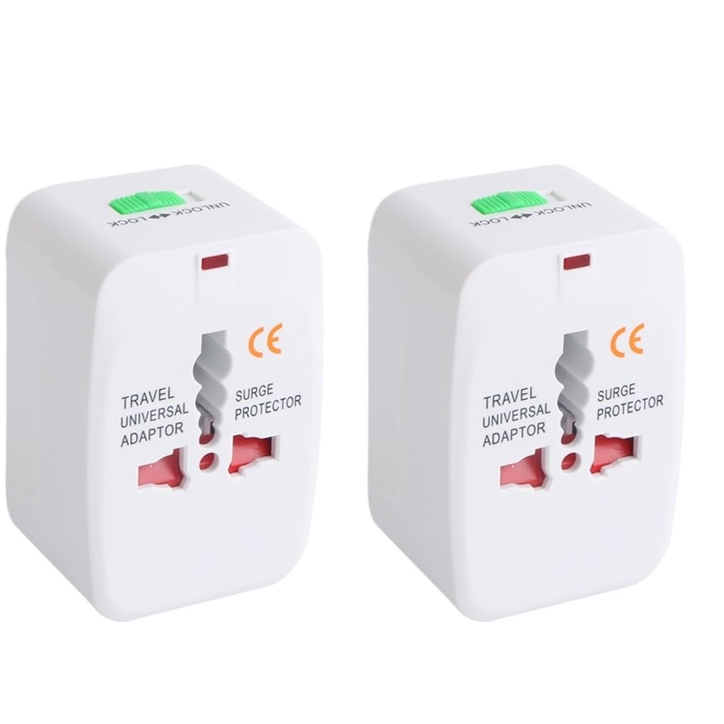 Adaptador Universal Tomada 150 Países - Essencial para Viagens Globais