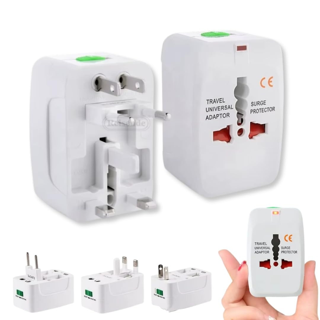 Adaptador Tomada Universal Bivolt Izal®: Viaje Conectado Globalmente | Europa, EUA, UK, Austrália