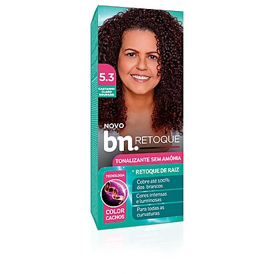 Tonalizante Castanho Claro Dourado 5.3 – Beleza Natural