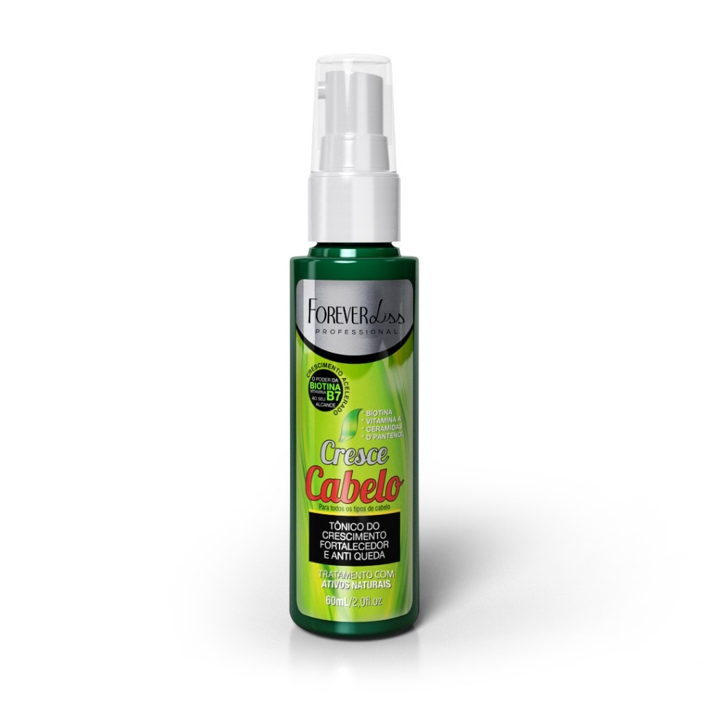 Tônico Capilar Cresce Cabelo Forever Liss: Resultados Reais em 60ml