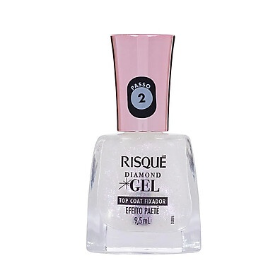 Top Coat Diamond Gel Risqué: Brilho e Durabilidade!