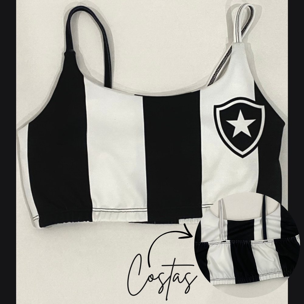 Top Fitness Esther Cropped: Conforto e Estilo para Seus Treinos
