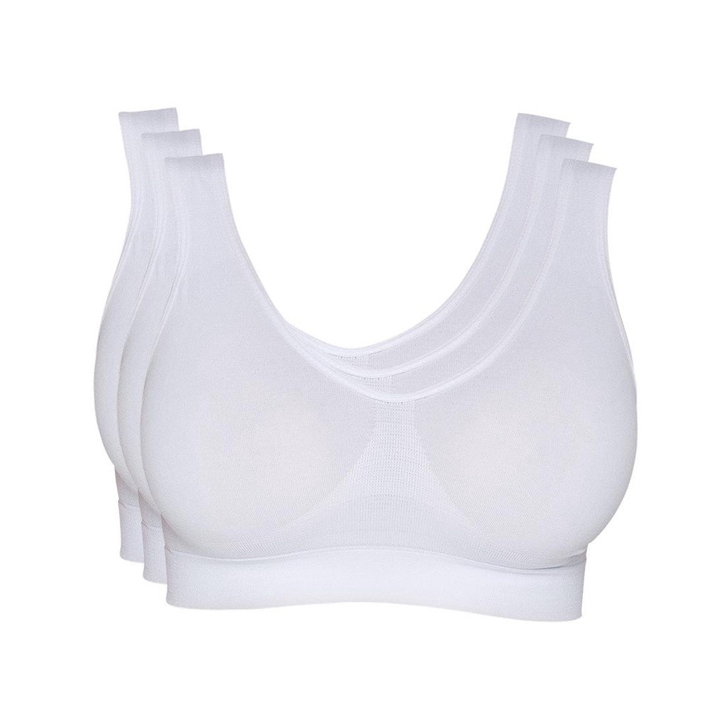Top Hanes Sem Costura: Conforto e Suporte!