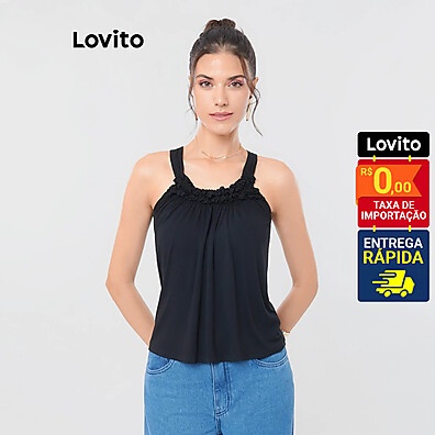 Top Lovito Floral: Elegância e Conforto