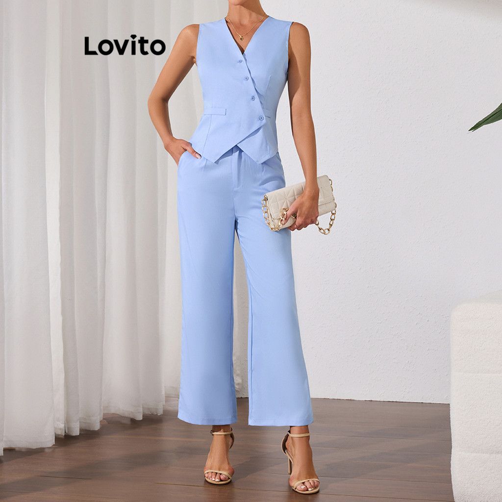 Top ou Calça Lovito: Elegância Assimétrica