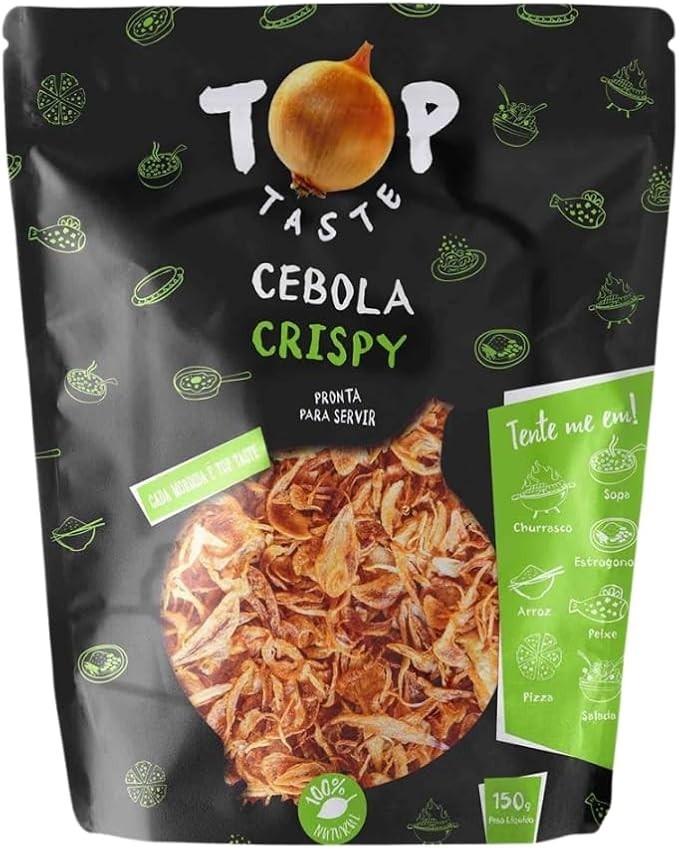 150g Cebola Crispy Top Taste Holandesa Premium Crocante