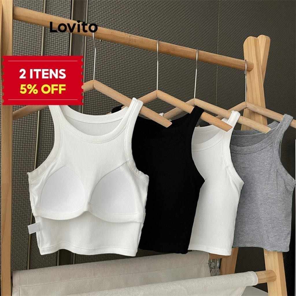 Top Regata Ombro de Fora Lovito: Estilo e Conforto!